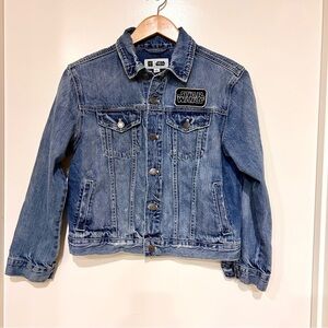 Rare Limited Release Star Wars Kids
Denim Jacket by Gap size Husky XL
